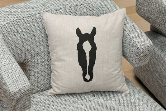 Custom Silhouette Pillow