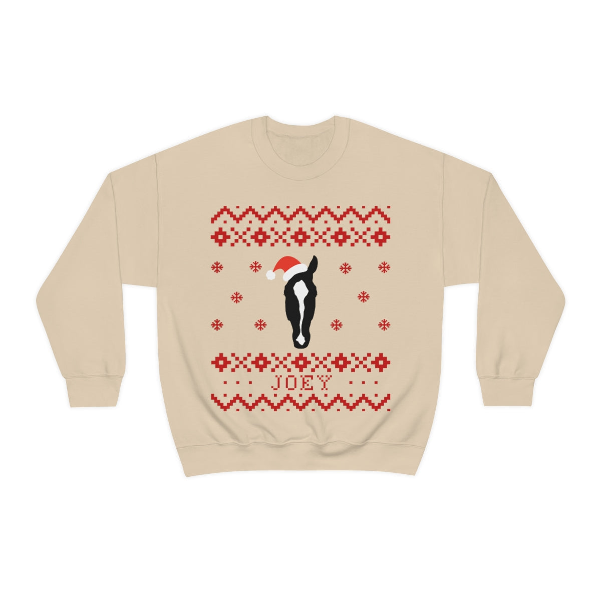 Custom Equestrian Christmas Sweater Crewneck