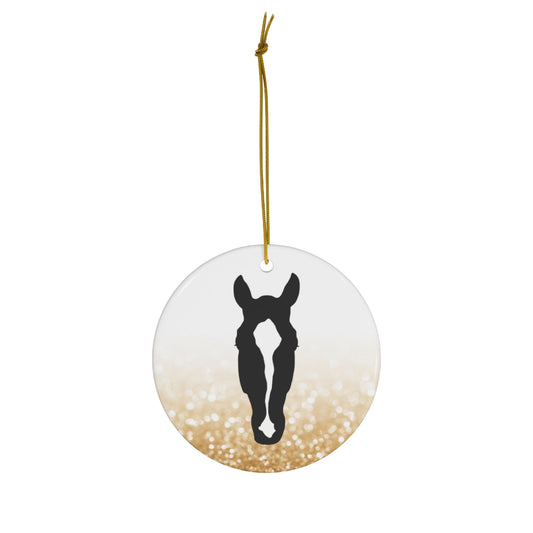 Equestrian Ceramic Ornament