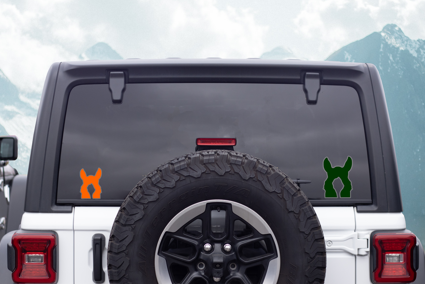 Custom Peekaboo Car Sticker