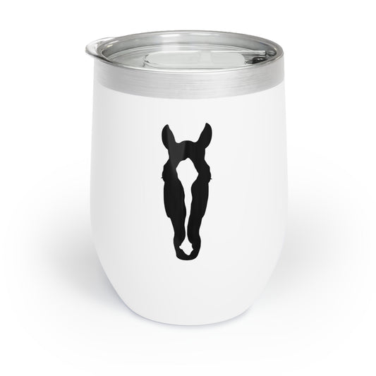 Custom Horse Silhouette Insulated Wine Tumbler